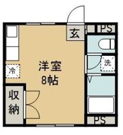 レジデンスUENOの間取り画像