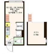 レジナヒルズの間取り画像