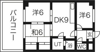 ジュネコキアージュ桜山の間取り画像