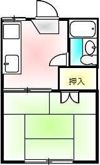 溝渕ハイツの間取り画像