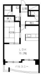 エスパシオ上新庄の間取り画像