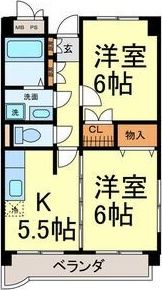 ヴァンコーポ大赤見の間取り画像