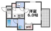 プランドール難波の間取り画像