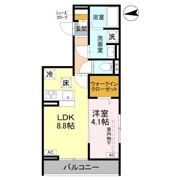 D-Sereno大和田Nの間取り画像