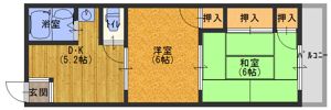 トップイット門真の間取り画像