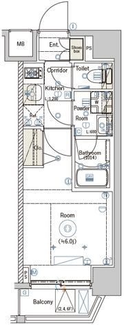 SYFORME TSUNASHIMAの間取り画像