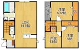 サンラプロ浜町B棟の間取り画像