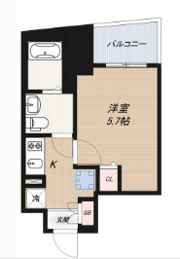 アイディ品川25の間取り画像