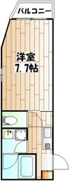 N-First荏原(エヌファーストエバラ)の間取り画像