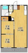 パルコチェントラーレの間取り画像