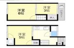 美園町貸家の間取り画像