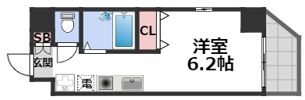 フロンティアテラス難波南の間取り画像