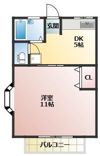 セルリアンブルーの間取り画像