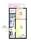 フジパレス津田駅前Ⅰ番館の間取り画像
