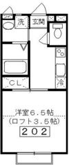 ホワスト井の頭の間取り画像