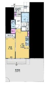 アビオン西国の間取り画像
