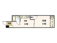 桑原コーポ3の間取り画像