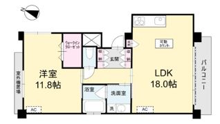 メゾンヴェール北桜塚 西棟の間取り画像