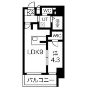 ワールドアイ京町堀の間取り画像