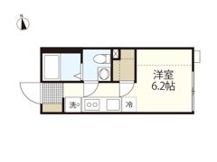COLLINA向洋中町の間取り画像