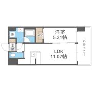 プレジオ八戸ノ里の間取り画像
