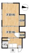 山田荘の間取り画像