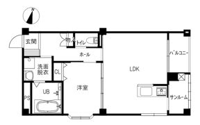Ferix・Asagiriの間取り画像