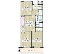 第2ゼルコーバ烏山の間取り画像