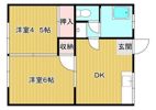 西山アパートの間取り画像
