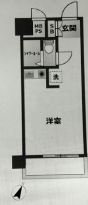 ライオンズマンション雪が谷大塚の間取り画像