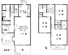ツインハイムの間取り画像