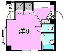 メゾン森田の間取り画像