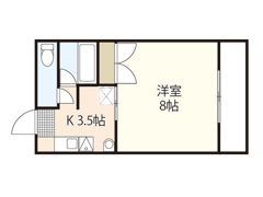 パークヒルズAの間取り画像