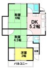 武田荘の間取り画像