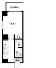 エアータワー横濱伊勢佐木町の間取り画像