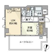 ディアナコート用賀翠景の間取り画像