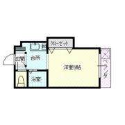 スタジオMの間取り画像