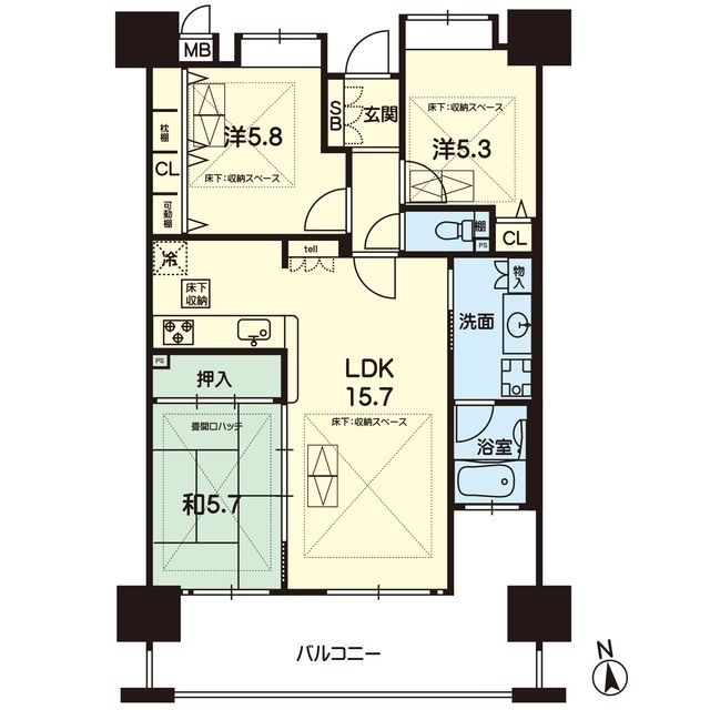 間取図