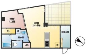 Re BIRTH道の尾の間取り画像