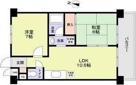 ハウス大屋敷の間取り画像