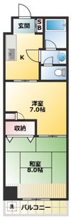 ハオスローレライの間取り画像