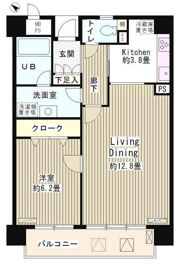 アステリオン松濤の間取り画像