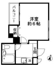 ジュネパレス船橋第3の間取り画像