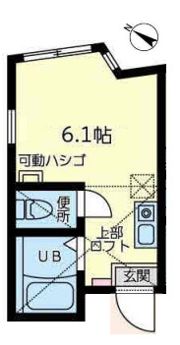 ユナイト野川ブリュッセルの間取り画像