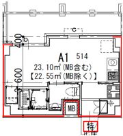 GENOVIA船橋の間取り画像
