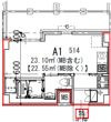 GENOVIA船橋の間取り画像