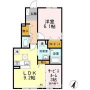 フローリーの間取り画像