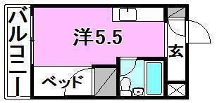 メゾンド・ルー清水町の間取り画像