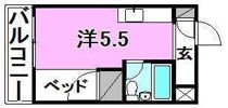 メゾンド・ルー清水町の間取り画像