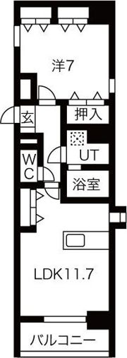 アレーヌコート野並の間取り画像